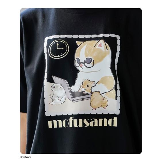 トップス デザインTシャツ/mofusand｜smile-land-by-nissen｜09