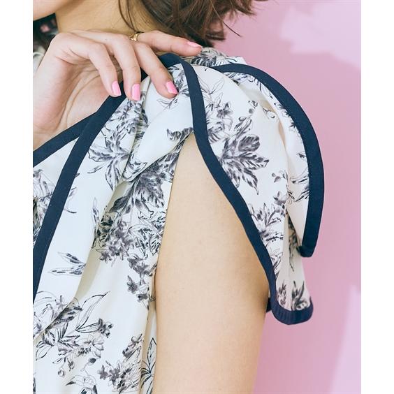 SMILELAND 大きいサイズ レディース ワンピース フラワー