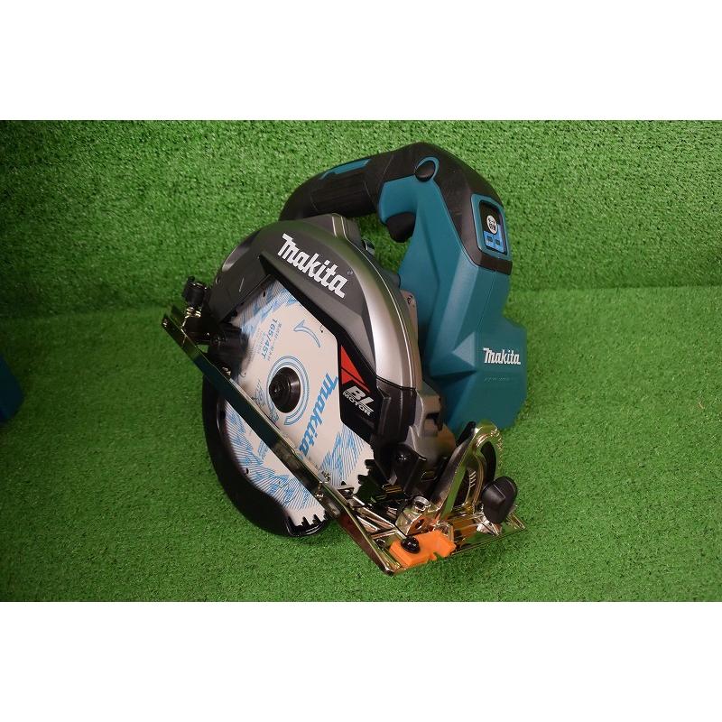 TMS 9SA3 マキタ 165mm充電式丸ノコ HS001GRDX 青 中古・美品 