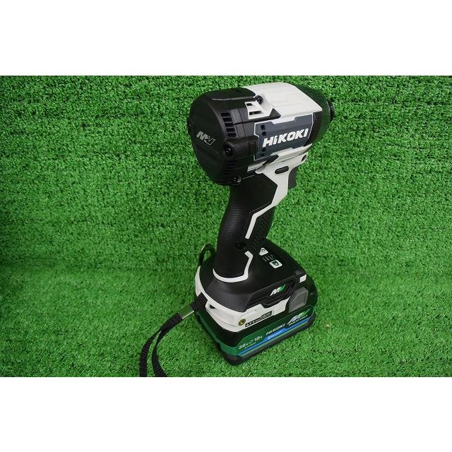 TMS 6SA33 未使用♪HiKOKI 充電式インパクト WH36DD 2XHSZ(FW) 白 限定 