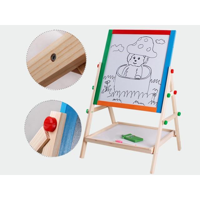 お絵かき ボード 黒板 + ホワイトボード 2パターン / 知育 木製