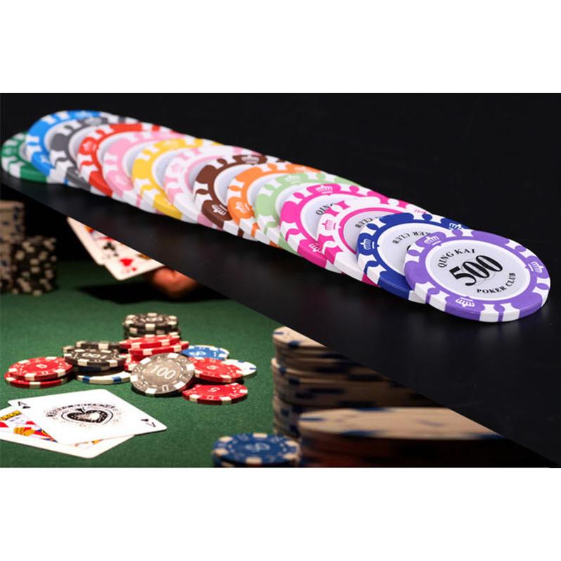 送料無料 ポーカー カジノ チップ マーカー 15枚 セット / ゴルフ