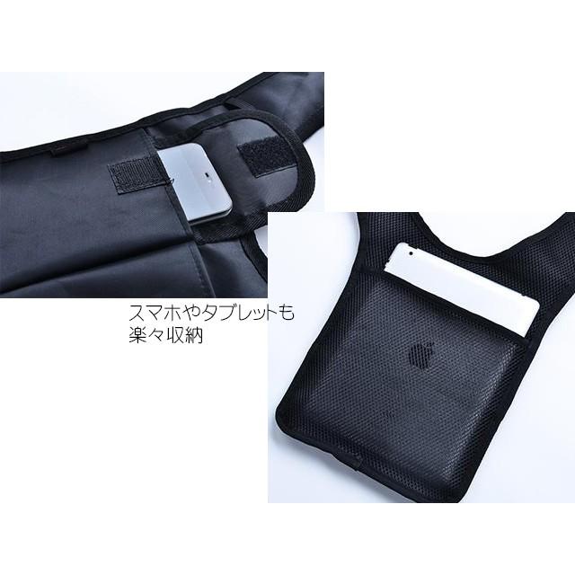 送料無料 ホルスター 型 ボディバッグ / ブラック 黒 ナイロン 多機能