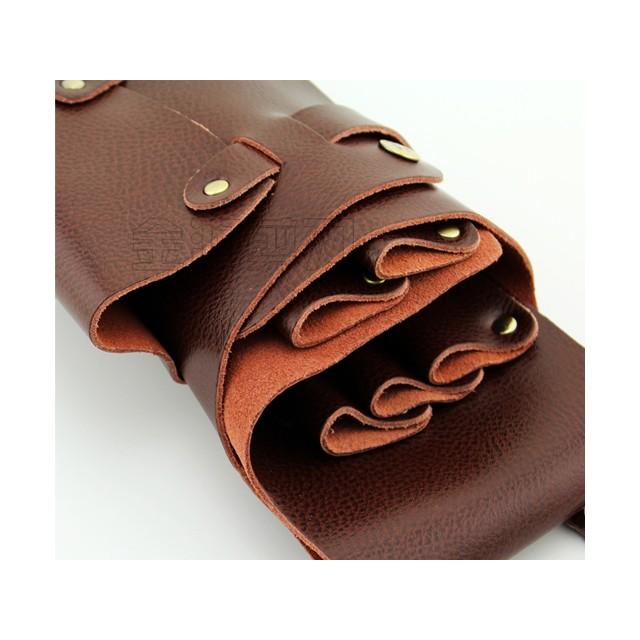 本革 美容師 シザー ケース 全2色 / ファッション ファッション