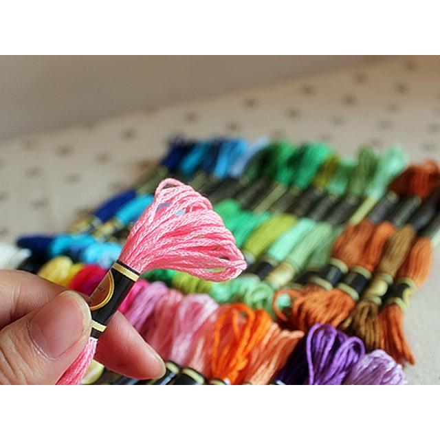 送料無料 刺しゅう糸 セット お得 100本 100色 / ホビー