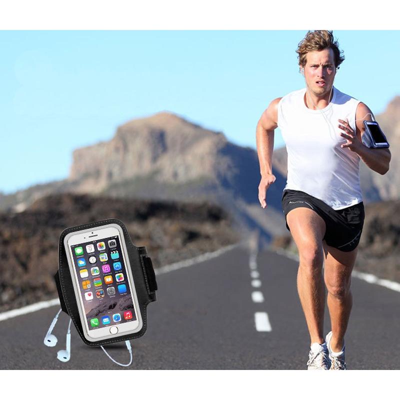 送料無料 アームバンド キーポケット / スマートフォン スポーツ