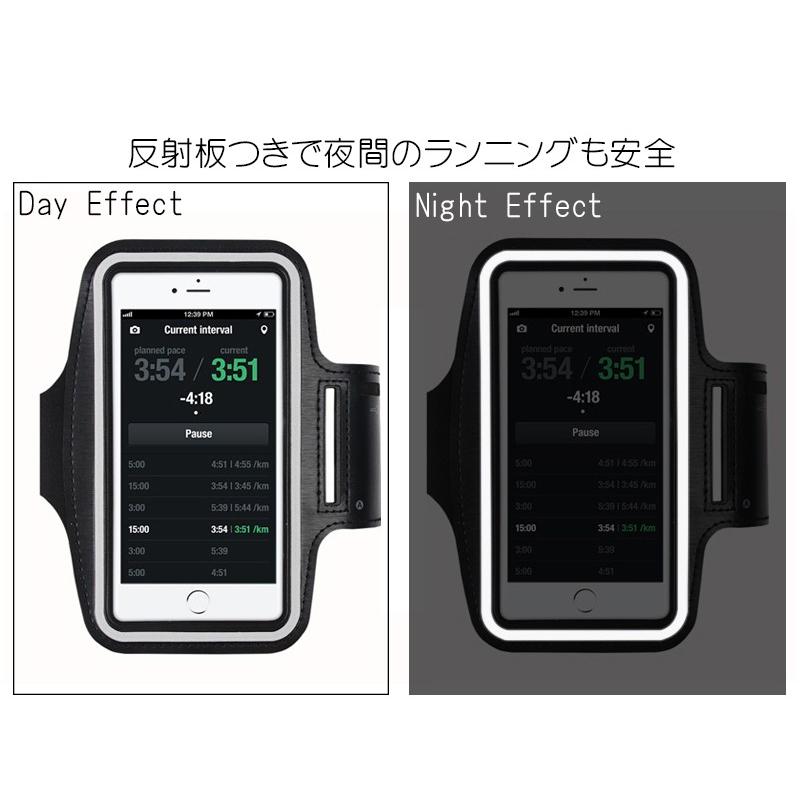 送料無料 アームバンド キーポケット / スマートフォン スポーツ