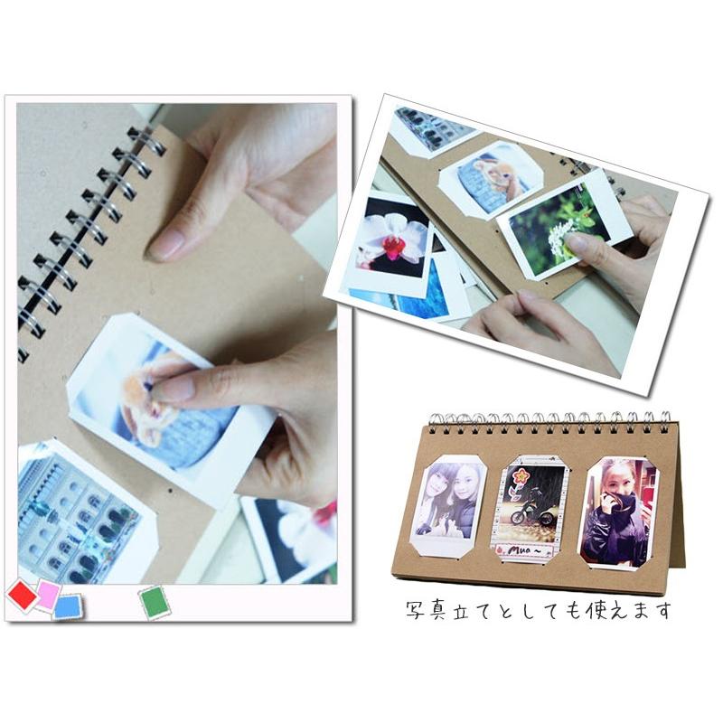 送料無料 チェキ フィルム 収納 アルバム / ポケットアルバム 紙