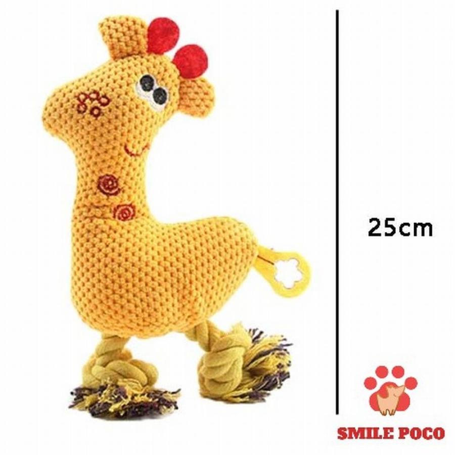 犬用 猫用 ペット用品 春夏秋冬 かわいい 音が鳴る キリン