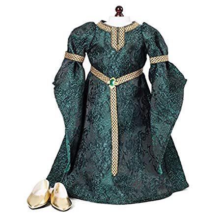 Celtic Princess Medieval Dress and Shoes Fits 18