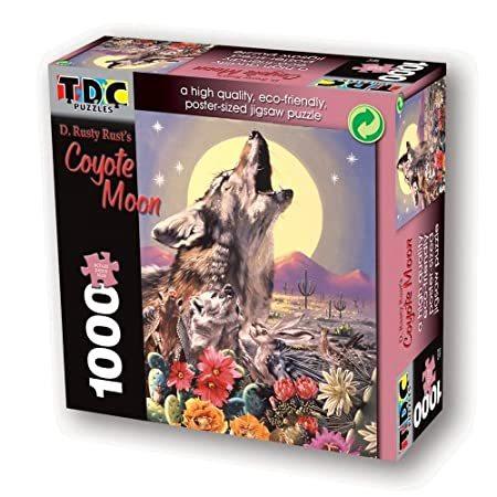 【超目玉枠】 Puzzle Friendly Eco Games TDC - Moon Coyote ジグソーパズル