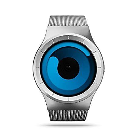 品質満点 ZIIIRO Mercury Unisex Watches Chrome - Ocean 懐中時計