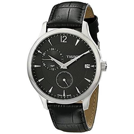 売れ筋ランキングも Tissot メンズ 腕時計 ブラック クォーツ アナログディスプレイ T0636391605700 腕時計