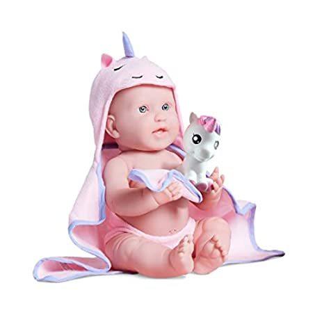 JC Toys Bubbles & Bath Girl ベビードール 17インチ ピンク