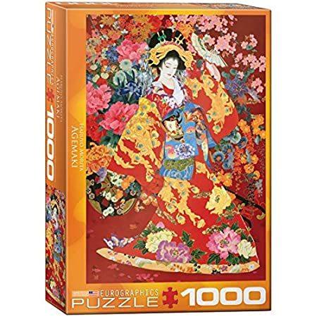 楽天1位 ジグソーパズル 1000ピース ユーログラフィックス アゲマキ 森田春代 6000 0564 大注目 Loopbiketours Com