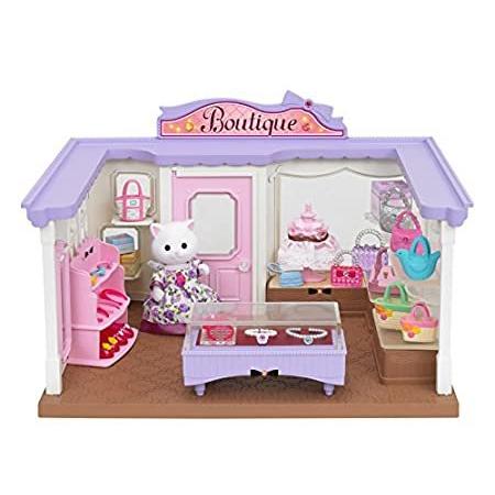 シルバニアファミリー グレークマのバスの運転手＆車掌さん シルバニア