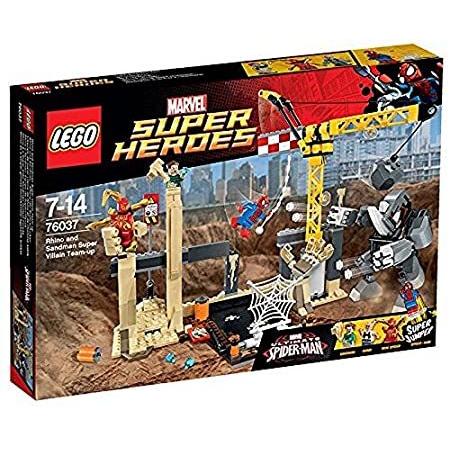 レゴ スーパー・ヒーローズ ライノとサンドマンのスーパーヴィラン・チームアップ 76037