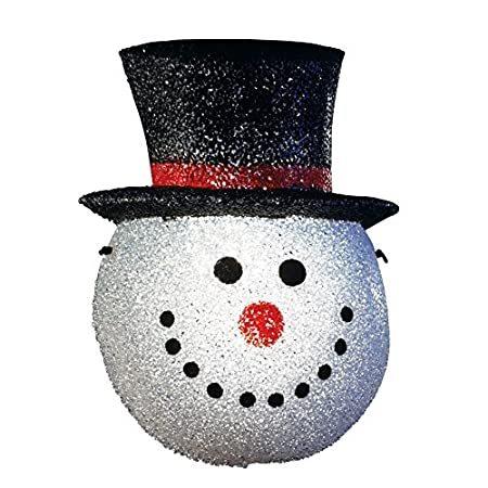 カタログギフトも！ Porch Holiday Decorative Head Snowman Light Snowman Cover その他インテリア雑貨、小物