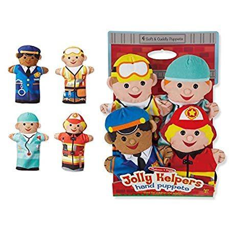 Melissa&Doug(メリッサ&ダグ)パペット ジョリーヘルパー2才~