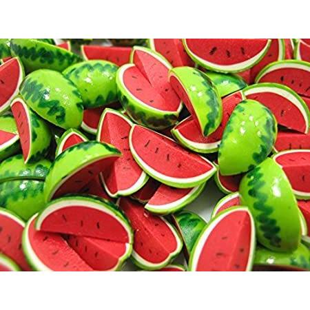 ドールハウスミニチュアFoodロット10フルーツスライスすいかSupply Deco 6371