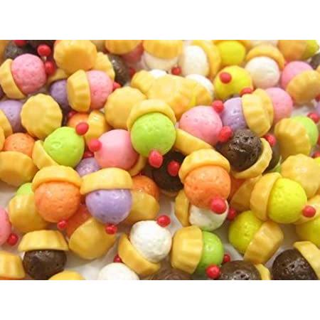 ドールハウスミニチュアFoodロット10混合色カップケーキ4407