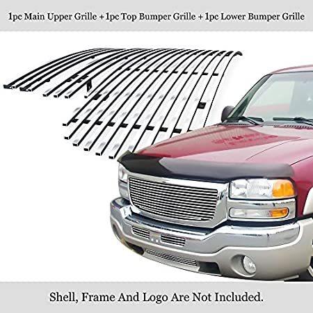 50 Off 304ステンレス ビレットグリル グリルコンボ 03 06年式 Nbsp Gmcシエラ1500 2500hd 3500にフィット N19 Cg 超人気の Mercurytechnologies Mn Com