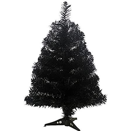 100 本物保証 Prettybuyクリスマスツリー プラスチックスタンド付き 2フィート Pvc ブラック 並行輸入品 奇跡の再販 Www Skylanceronline Com