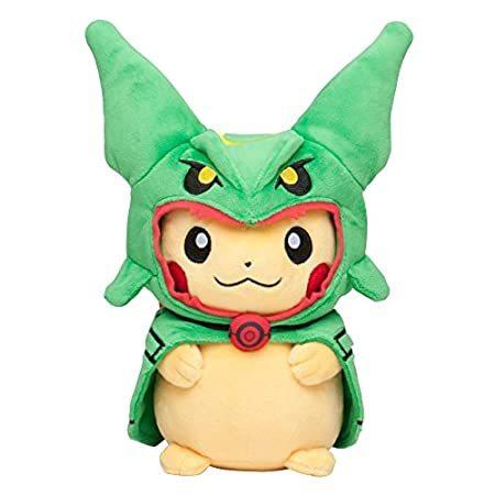 ピカチュウ レックウザぬいぐるみ