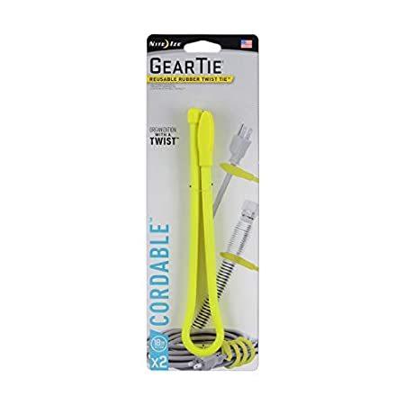 安い Niteize ナイトアイズ ギアータイ コード ツイスト 18インチ Nイエロー 2p 並行輸入品 売り切れ必至 Fundpoint In