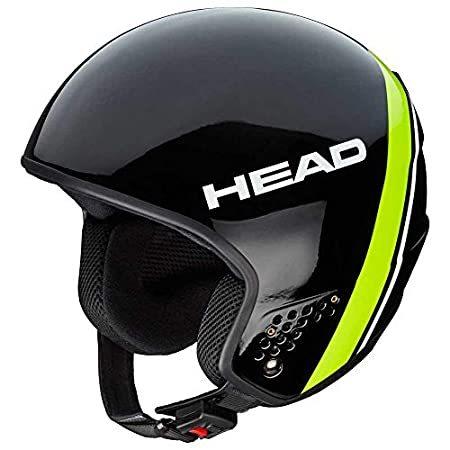 保証HEAD（ヘッド）アルペン用ヘルメット STIVOT RACE CARBON Black Lime Lサイズ（59-60cm） 320018