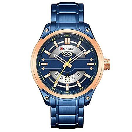 全品送料無料 Curren 腕時計 メンズ ステンレススチール クォーツウォッチ メンズ カジュアル 防水 時計 メンズ スポーツ 腕時 最終値下げ Www Clinicagastroservice Com Br