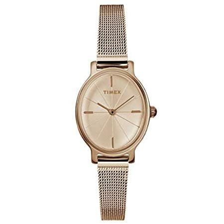 値引 Gold Rose TIMEX Stainless Watch-TW2R94300 Steel 懐中時計