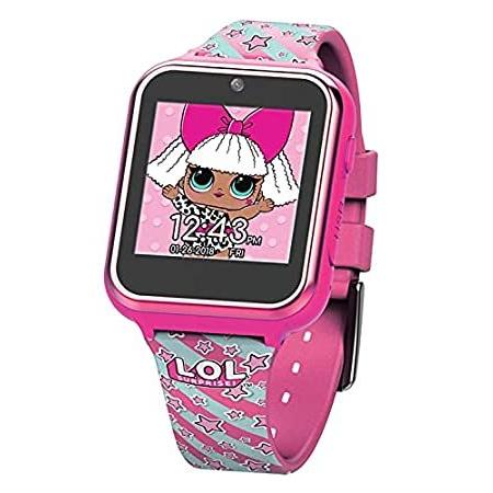 【即納&大特価】  L.O.L. サプライズ！ 21.5（モデル：LOL4104 ピンク シリコンストラップ付き タッチスクリーン腕時計 懐中時計