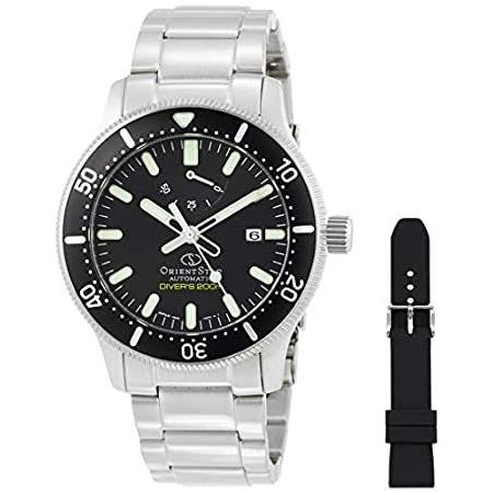 [オリエント時計] 腕時計 オリエントスター スポーツ ダイバー Diver 200m防水本格ダイバー(ISO準拠) シリコンバンド付 パワーリザーブ
