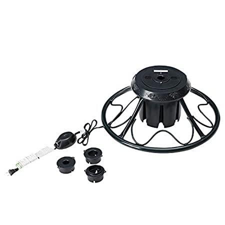 Home Heritage 万能電動回転スタンドベース 人工クリスマスツリー用 高さ9フィート グリーン