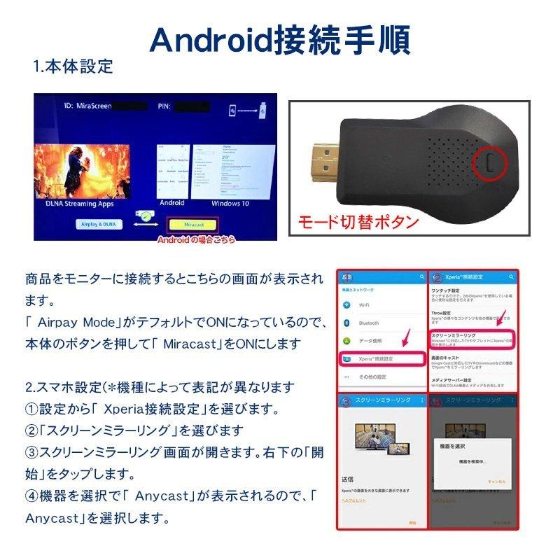 市場 Mirascreen Hdmiミラキャスト ドングルレシーバー 2 4gレシーバー Miracast Hd1080p Hdmiwifiディスプレイ ストリーミングデバイス