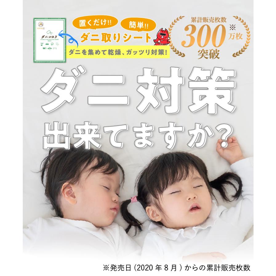 ダニコロリ 20枚 ダニ捕りシート ダニ取りシート ダニとりシート
