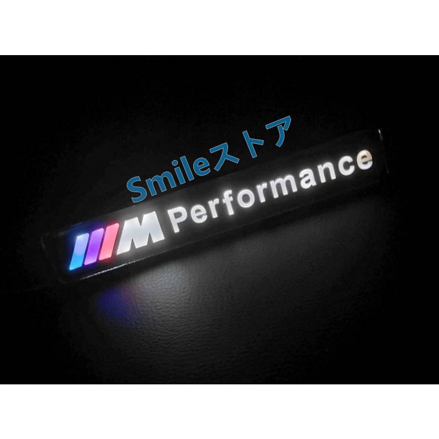BMW 高品質 BMW Mパフォーマンス グリル LEDエンブレム M Performance 外装 ...