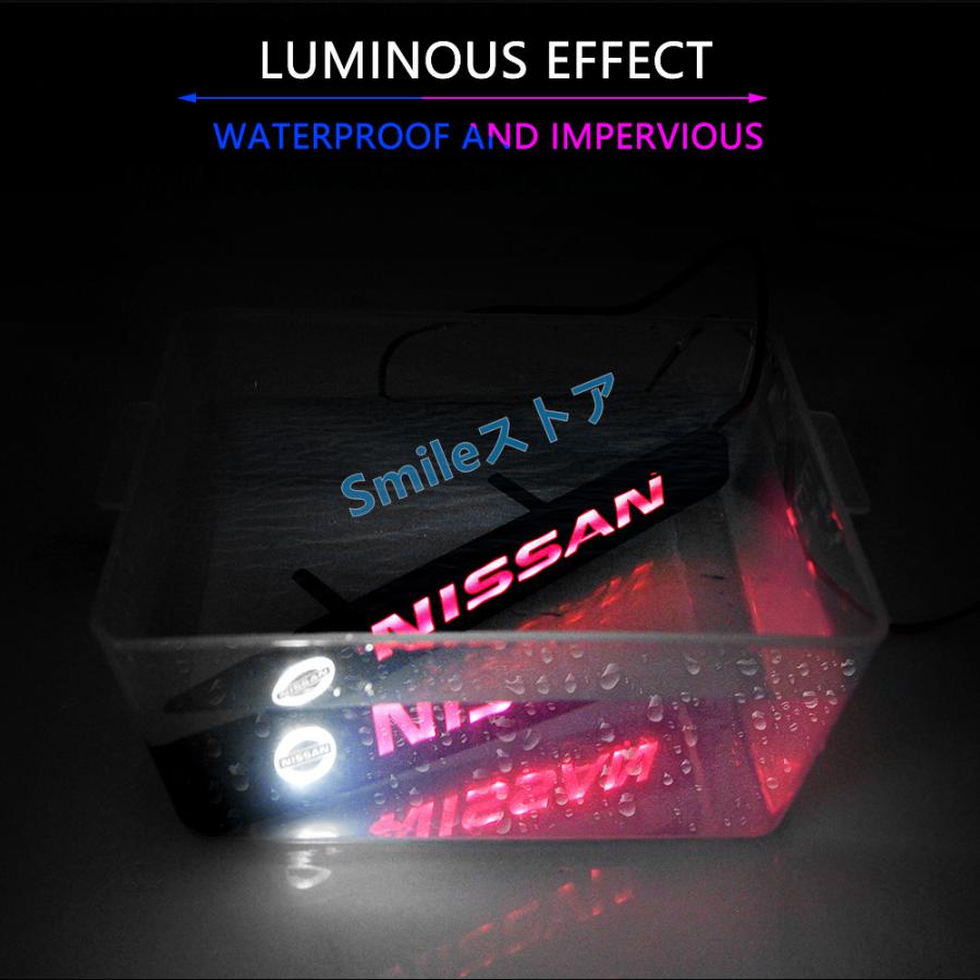 日産 高品質 LED エンブレム NISSAN グリルバッジ 光る 日産 高品質 LED エンブレム NISSAN グリルバッジ 光る