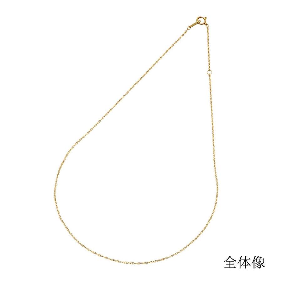 ネックレス チェーン 18金 スクリュー K18 18K K18刻印 メンズ