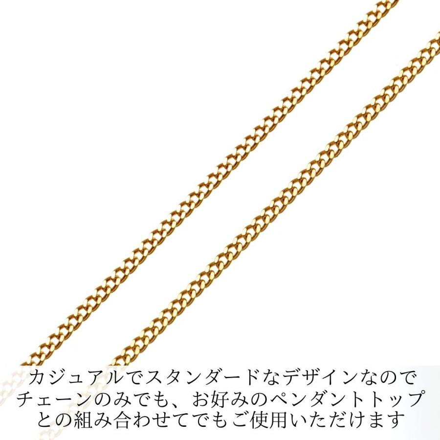 ネックレス チェーン 18金 喜平 アクセサリー 45cm K18 18K K18刻印 造幣局検定刻印 メンズ レディース ホールマーク 送料無料 プレゼント 誕生日｜smile-sweety｜08