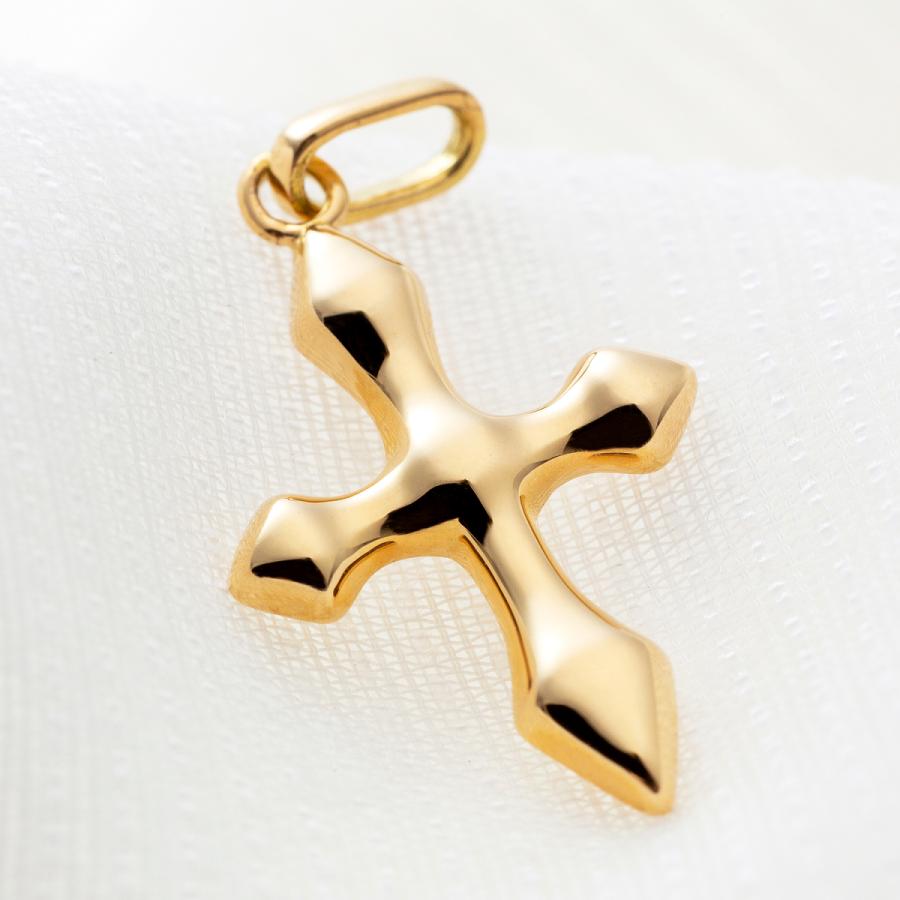 K18 18金　ゴールド 十字架 クロス　ペンダント K18 18金 ゴールド キリスト クロス ペンダント トップ No.02 | SPERANZA