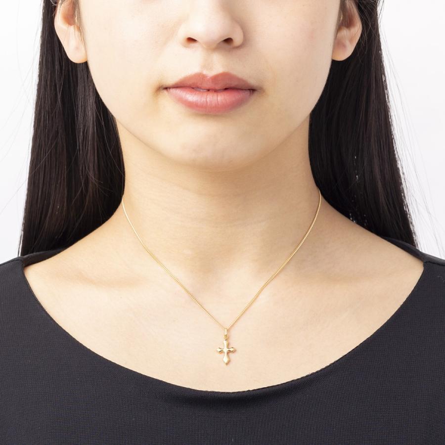 18金 ネックレス ペンダント メンズ レディース クロス 十字架 K18 18K  