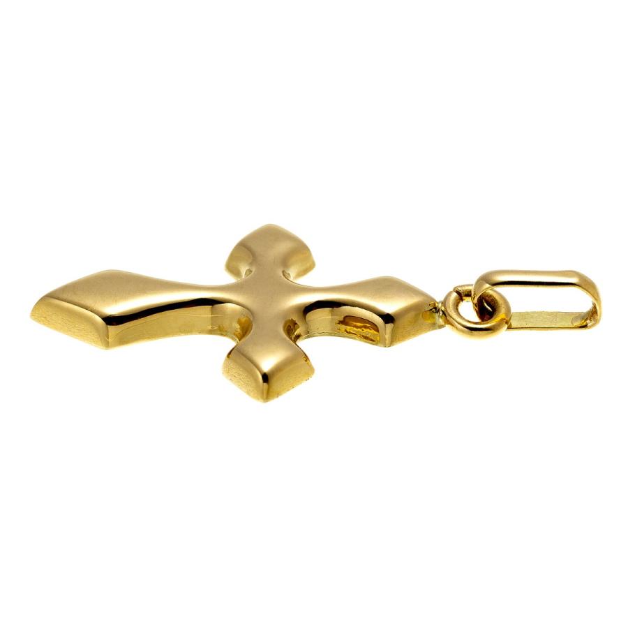 18金 ネックレス ペンダント メンズ レディース クロス 十字架 K18 18K  