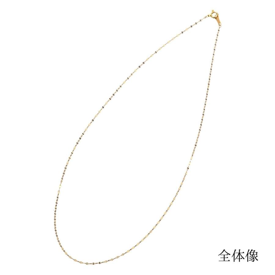 ネックレス チェーン 18金 ペタル ファンタジア レディース 40cm K18 18K K18刻印 イエローゴールド 日本製 送料無料 プレゼント 誕生日の画像