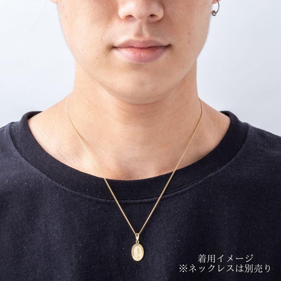 18金ネックレス ペンダント トップ マリアメダイ メダル コイン K18