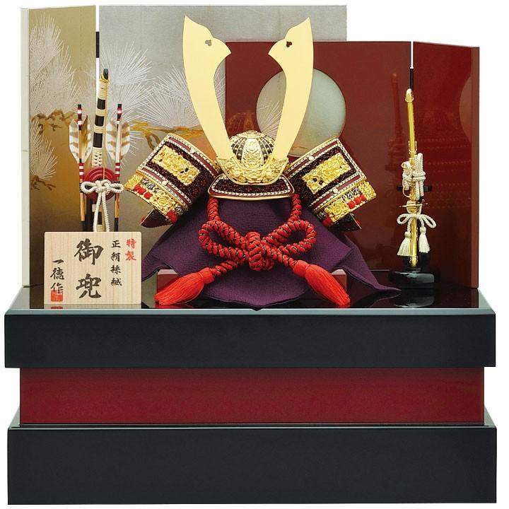 感謝の声続 五月人形印伝平鍬兜収納飾り勇壮剛毅戦国ロマン初節句お祝い七五三の記念写真兜デザイン豪華平飾り本格松本人形5月人大切な新品登場