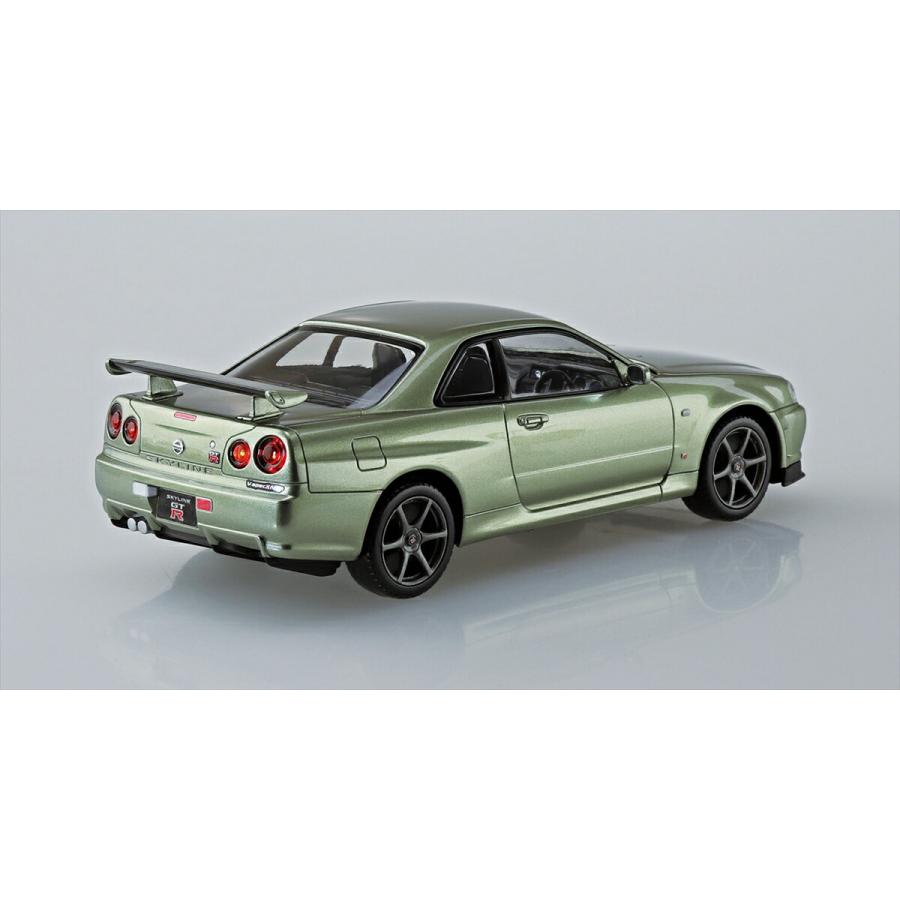 プラモデル ザ・スナップキット 楽プラ 親子 キット 1/32 ニッサン R34スカイライン GT-R｜smile-zakka｜08