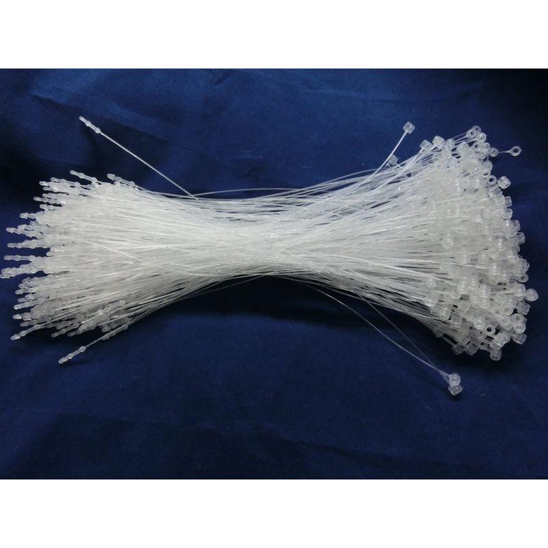 業務用 タグファスナー 洋服 衣類 値札 付け 用 透明 5000本セット (9