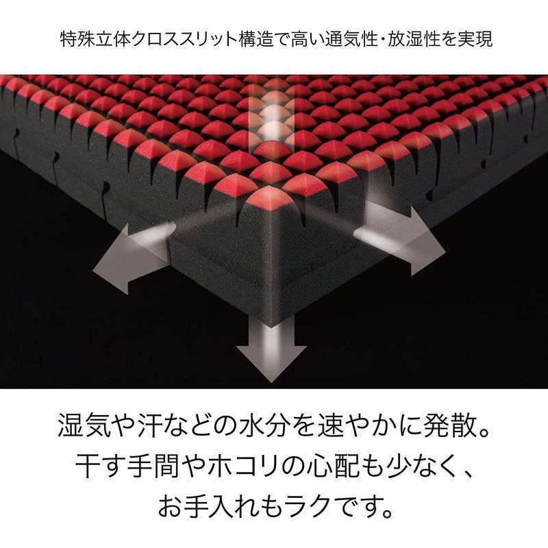 キャンペーン対象商品 西川 (Nishikawa) エアー SI 点で支える高機能マットレス セミダブル 高反発 特殊立体クロススリット構造